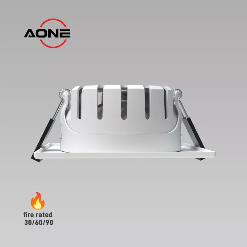 Square Tiltable Dimmable Downlight
