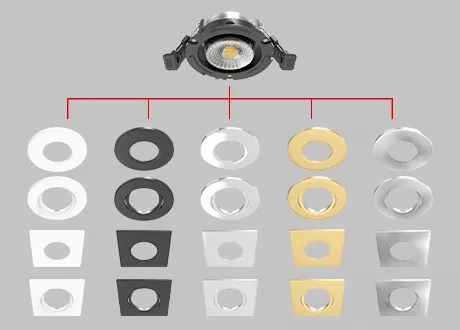 mini spotlights kinds of frame deco